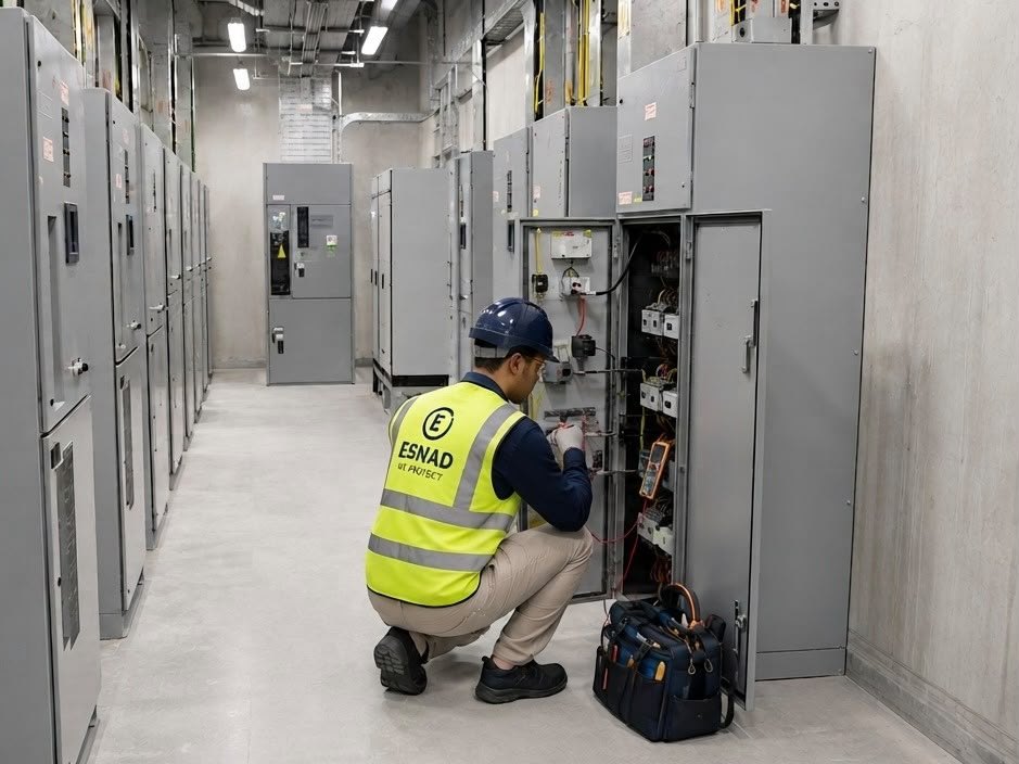 LV distribution panels with metering