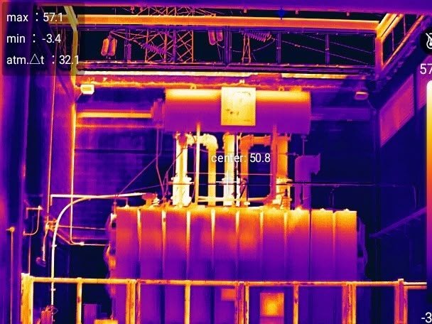 Outdoor substation compound
